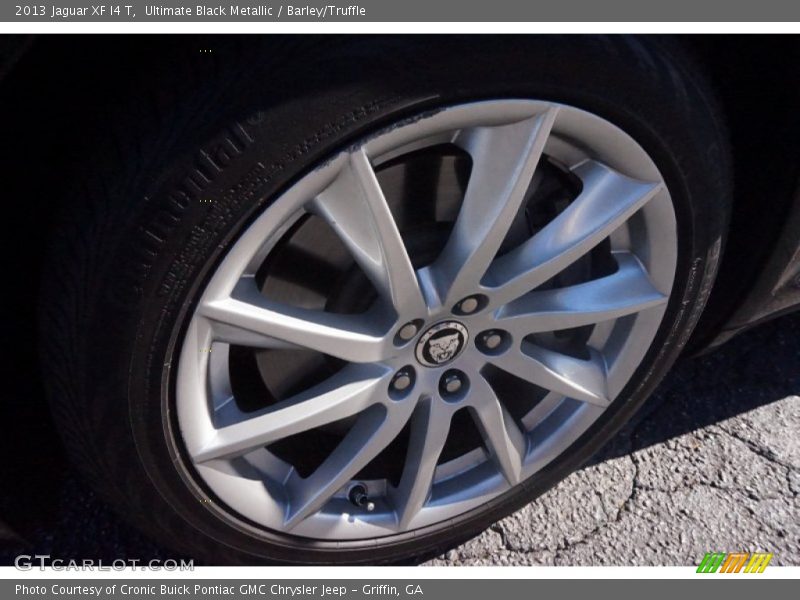 Ultimate Black Metallic / Barley/Truffle 2013 Jaguar XF I4 T