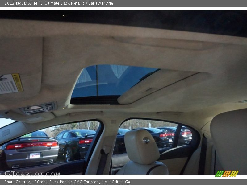 Ultimate Black Metallic / Barley/Truffle 2013 Jaguar XF I4 T