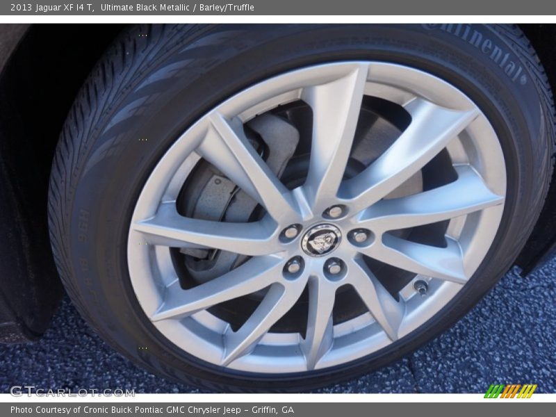 Ultimate Black Metallic / Barley/Truffle 2013 Jaguar XF I4 T