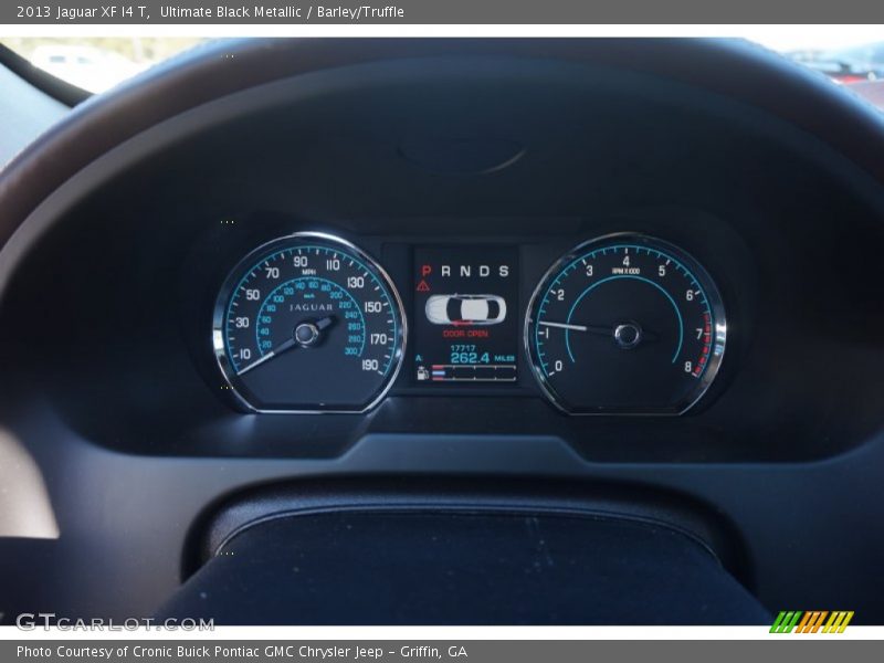 Ultimate Black Metallic / Barley/Truffle 2013 Jaguar XF I4 T