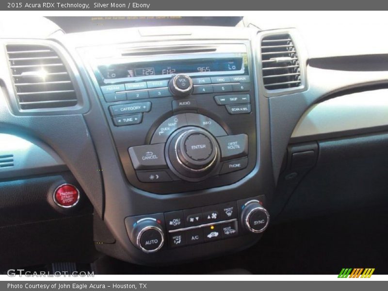 Silver Moon / Ebony 2015 Acura RDX Technology