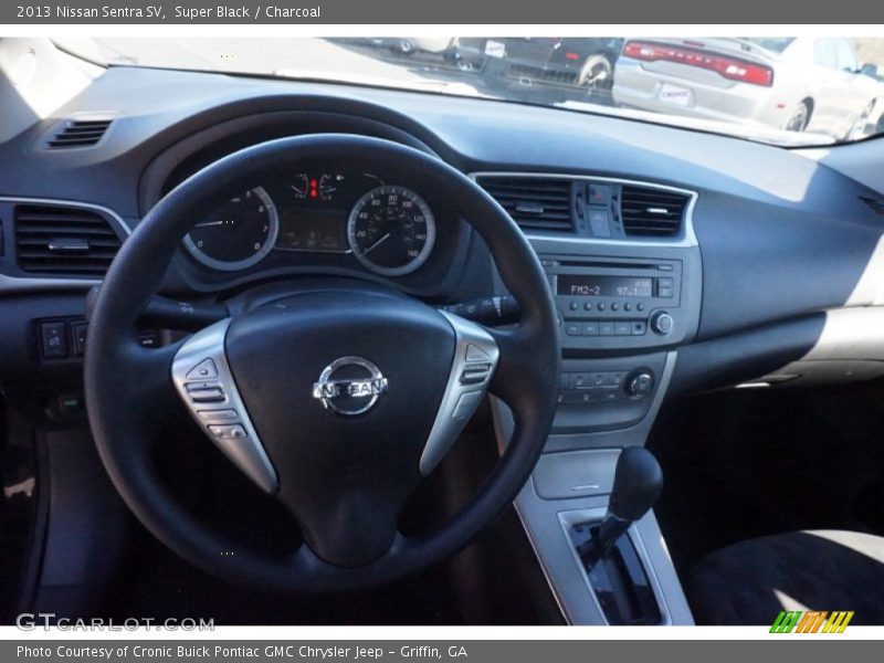 Super Black / Charcoal 2013 Nissan Sentra SV