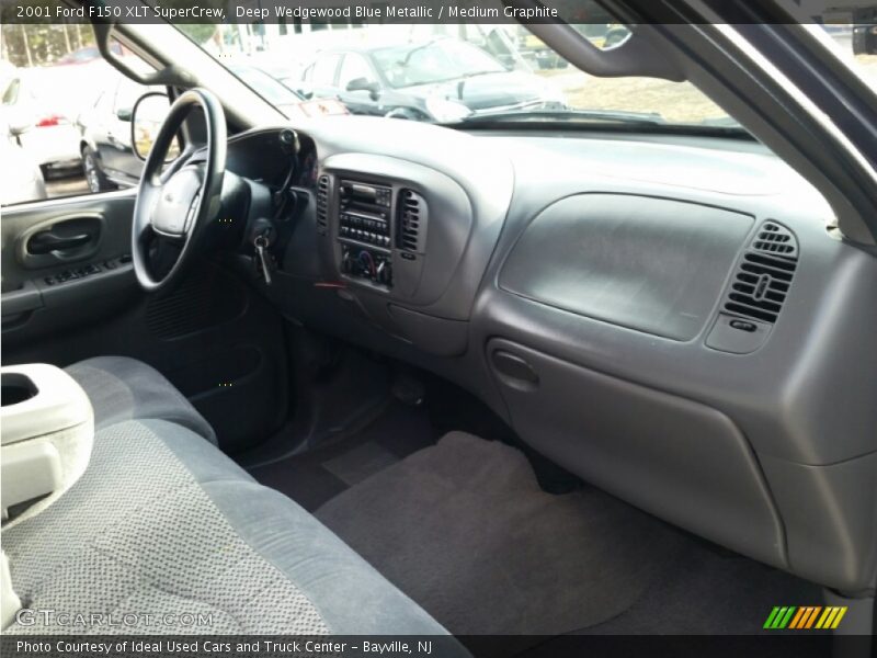  2001 F150 XLT SuperCrew Medium Graphite Interior