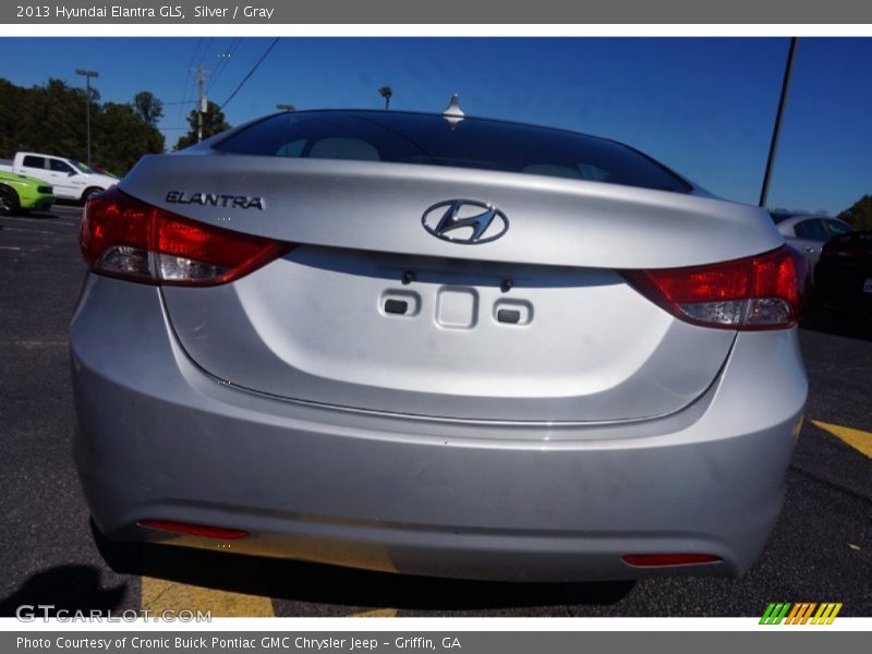 Silver / Gray 2013 Hyundai Elantra GLS