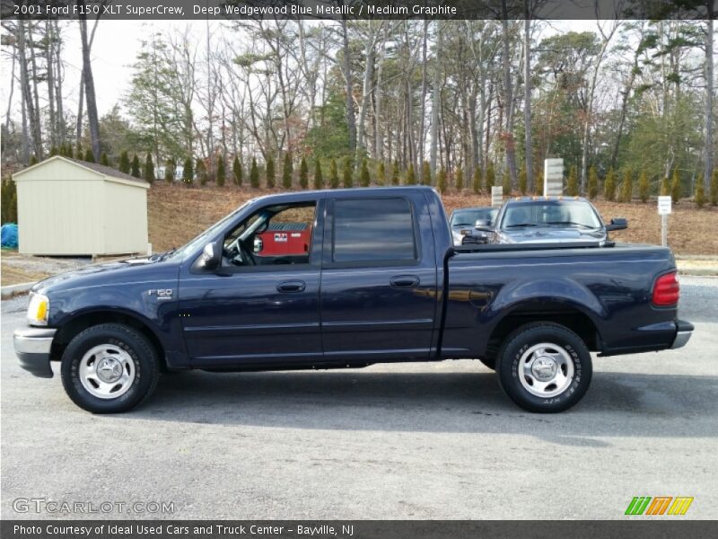  2001 F150 XLT SuperCrew Deep Wedgewood Blue Metallic