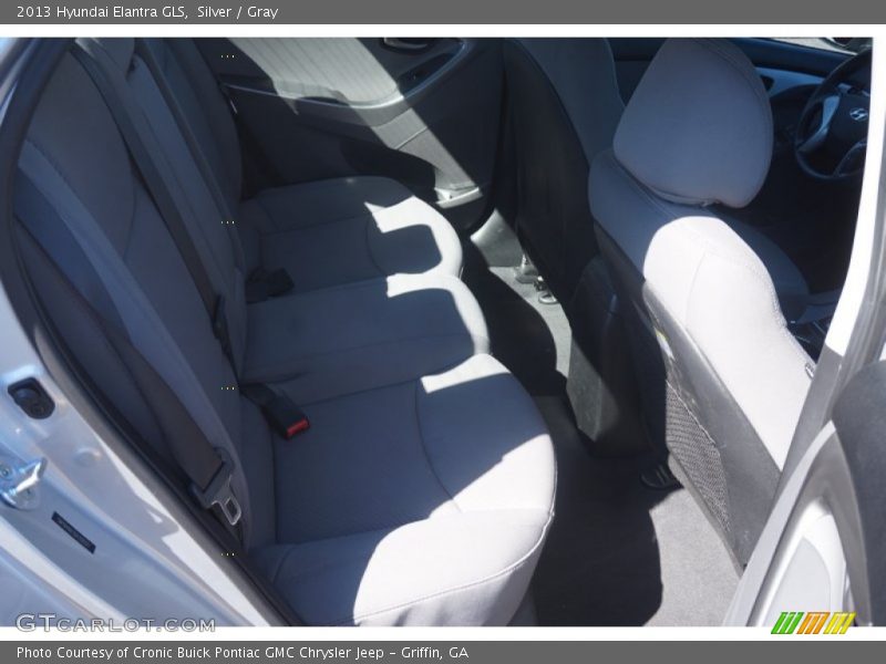 Silver / Gray 2013 Hyundai Elantra GLS