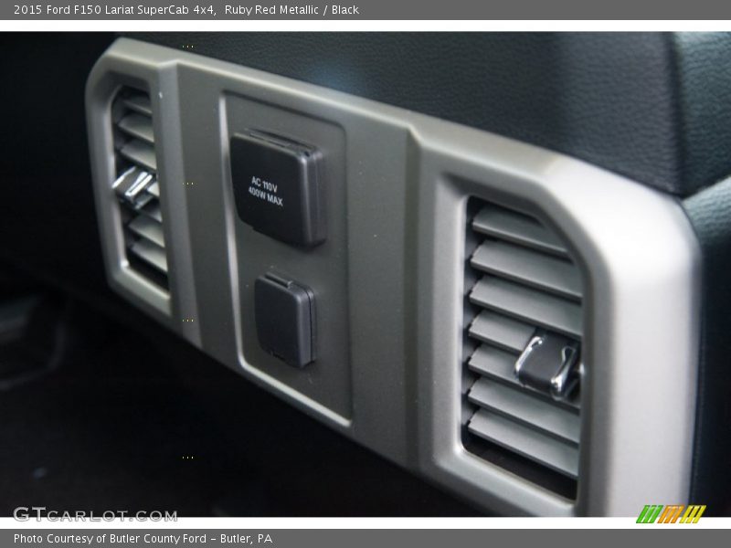 Controls of 2015 F150 Lariat SuperCab 4x4