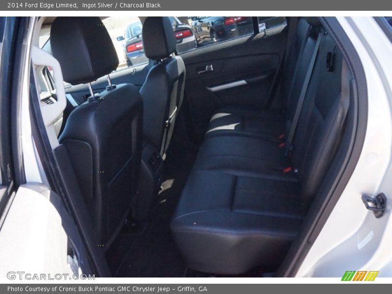Ingot Silver / Charcoal Black 2014 Ford Edge Limited