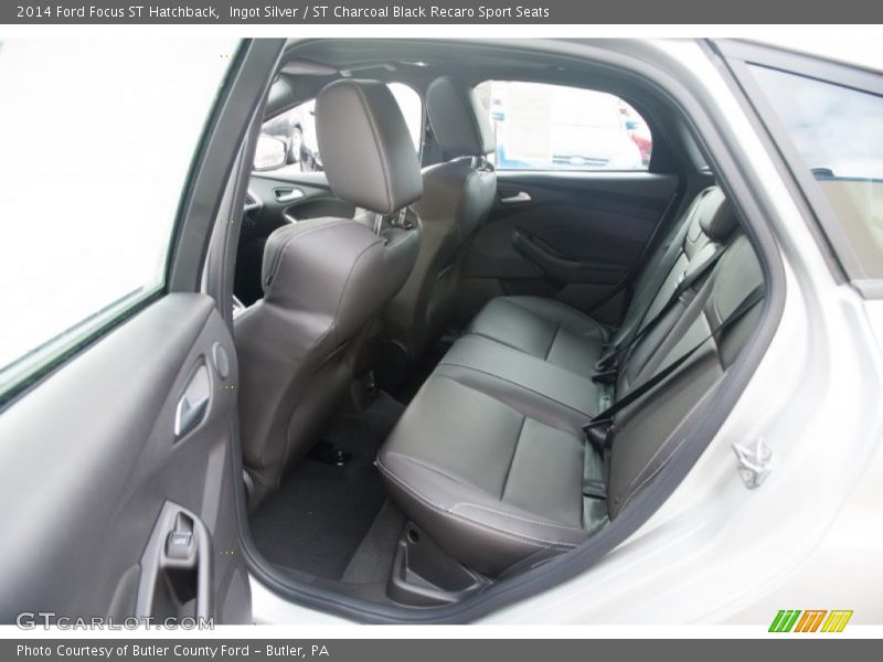 Ingot Silver / ST Charcoal Black Recaro Sport Seats 2014 Ford Focus ST Hatchback