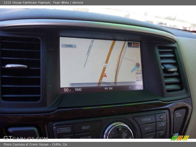 Pearl White / Almond 2015 Nissan Pathfinder Platinum