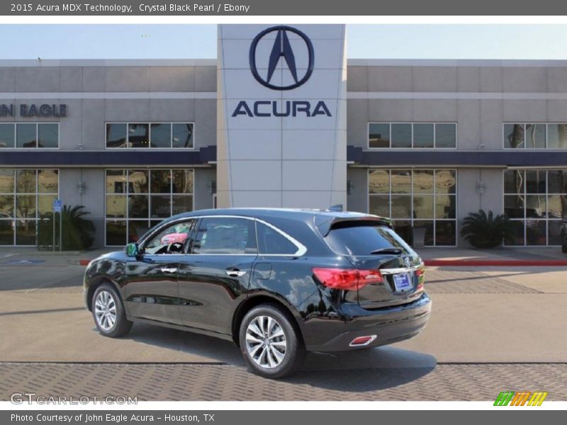 Crystal Black Pearl / Ebony 2015 Acura MDX Technology