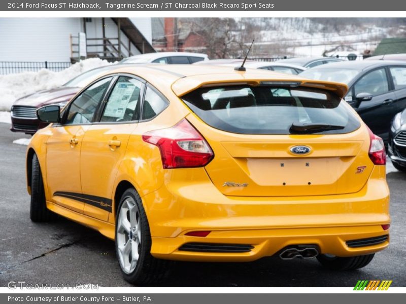  2014 Focus ST Hatchback Tangerine Scream