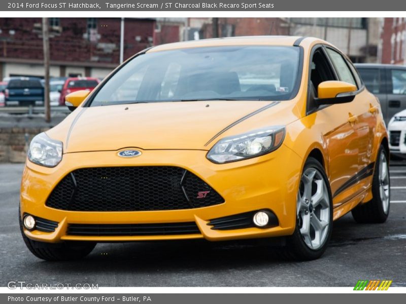  2014 Focus ST Hatchback Tangerine Scream