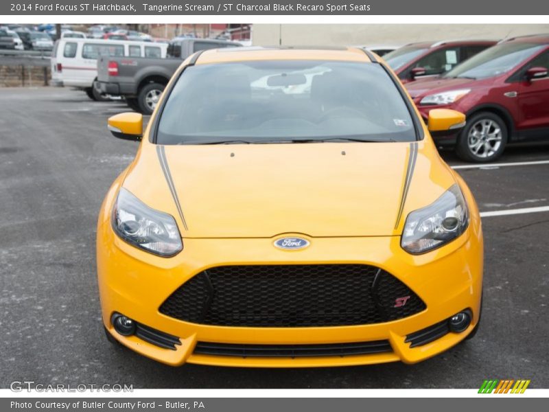  2014 Focus ST Hatchback Tangerine Scream