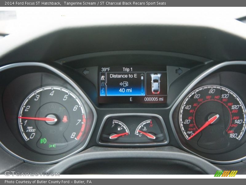  2014 Focus ST Hatchback ST Hatchback Gauges