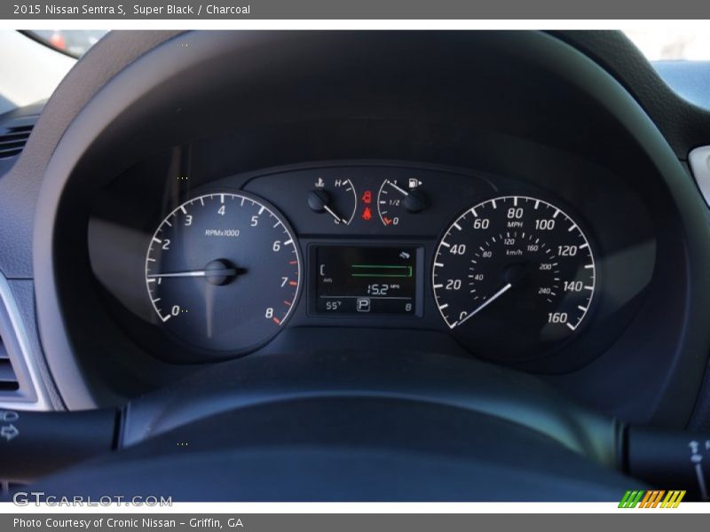  2015 Sentra S S Gauges