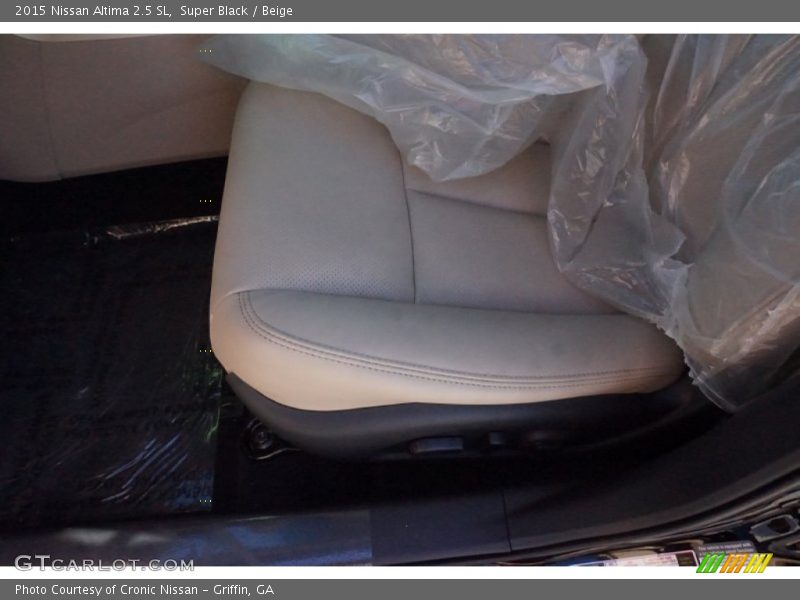 Super Black / Beige 2015 Nissan Altima 2.5 SL