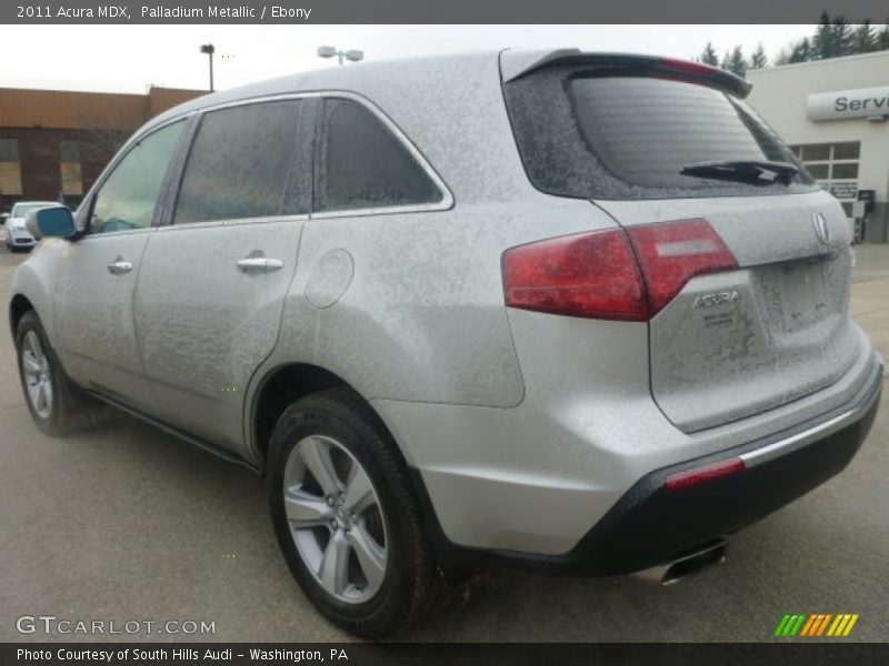 Palladium Metallic / Ebony 2011 Acura MDX