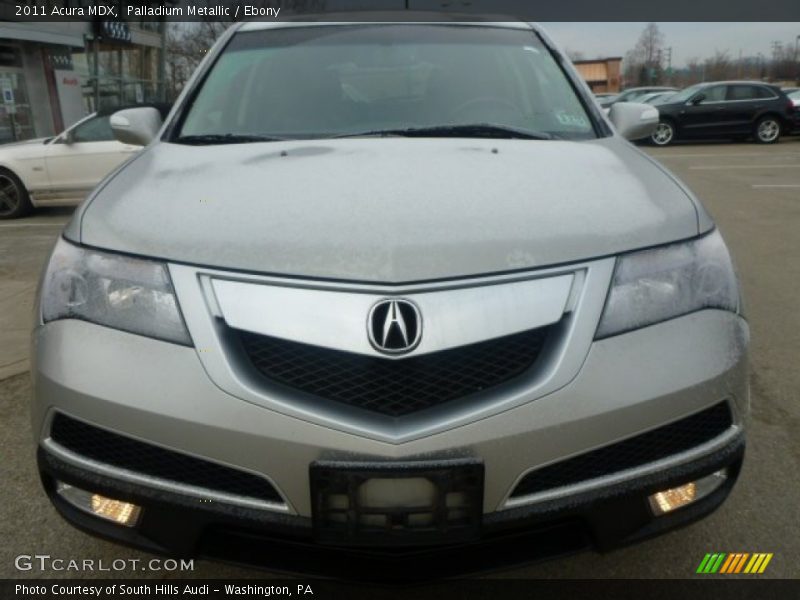 Palladium Metallic / Ebony 2011 Acura MDX