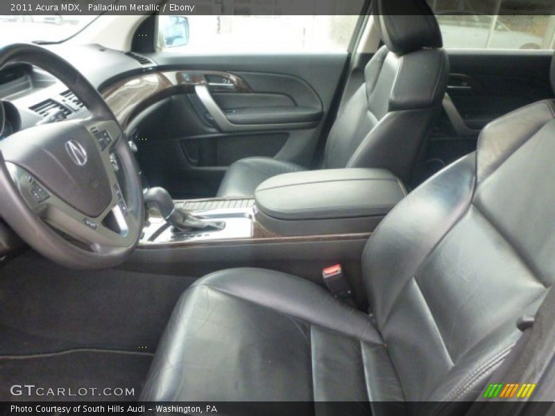Palladium Metallic / Ebony 2011 Acura MDX