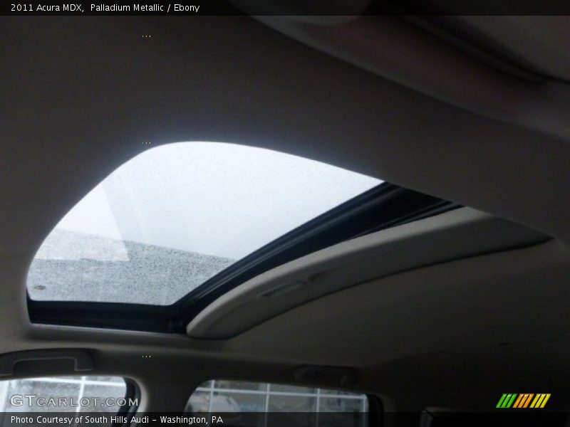 Palladium Metallic / Ebony 2011 Acura MDX