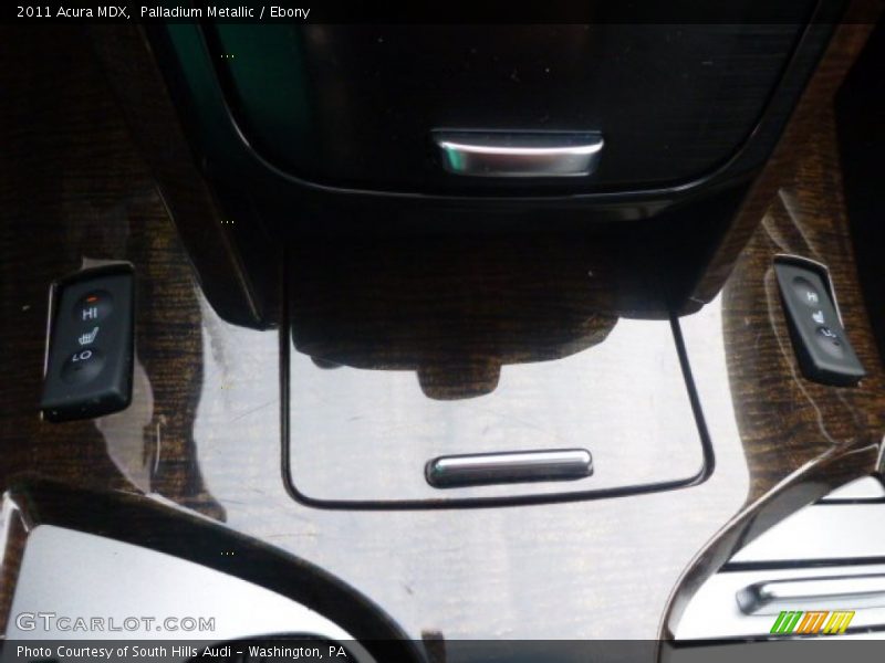Palladium Metallic / Ebony 2011 Acura MDX