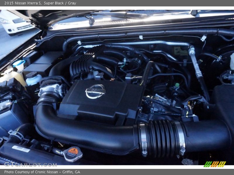 Super Black / Gray 2015 Nissan Xterra S