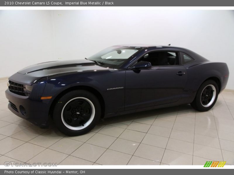 Imperial Blue Metallic / Black 2010 Chevrolet Camaro LS Coupe