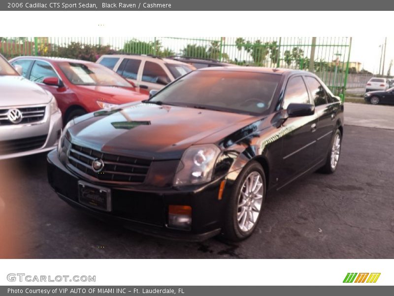 Black Raven / Cashmere 2006 Cadillac CTS Sport Sedan