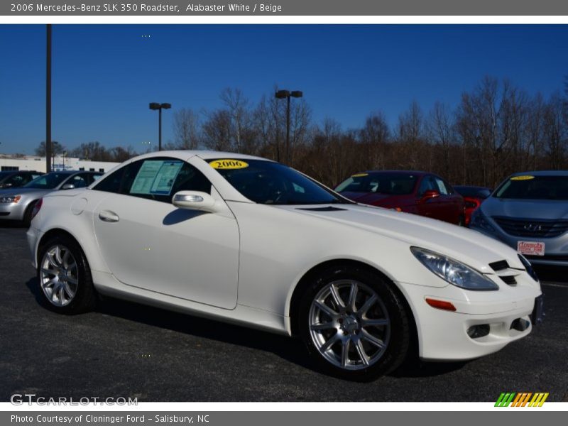 Front 3/4 View of 2006 SLK 350 Roadster