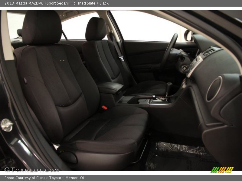 Polished Slate / Black 2013 Mazda MAZDA6 i Sport Sedan