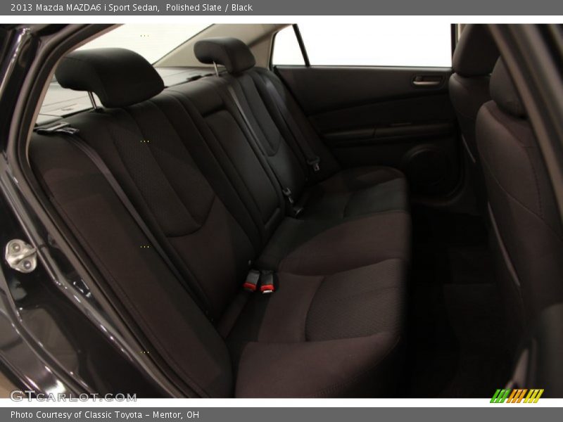 Polished Slate / Black 2013 Mazda MAZDA6 i Sport Sedan