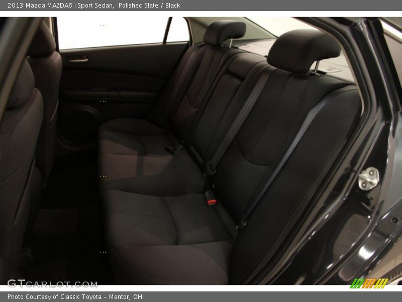 Polished Slate / Black 2013 Mazda MAZDA6 i Sport Sedan
