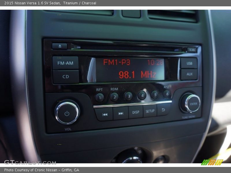 Audio System of 2015 Versa 1.6 SV Sedan