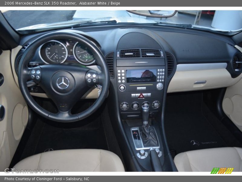Alabaster White / Beige 2006 Mercedes-Benz SLK 350 Roadster