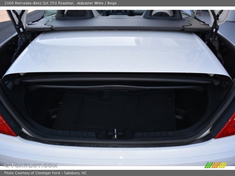 Alabaster White / Beige 2006 Mercedes-Benz SLK 350 Roadster
