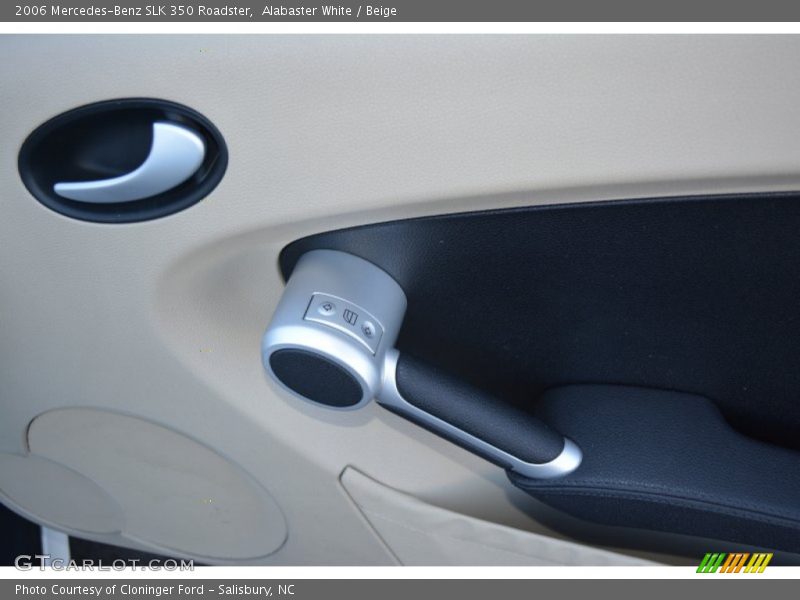Alabaster White / Beige 2006 Mercedes-Benz SLK 350 Roadster
