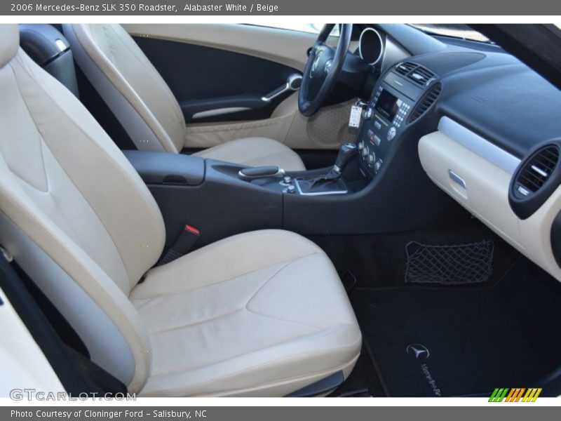 Alabaster White / Beige 2006 Mercedes-Benz SLK 350 Roadster