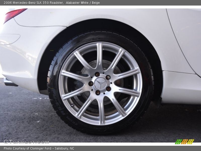 Alabaster White / Beige 2006 Mercedes-Benz SLK 350 Roadster
