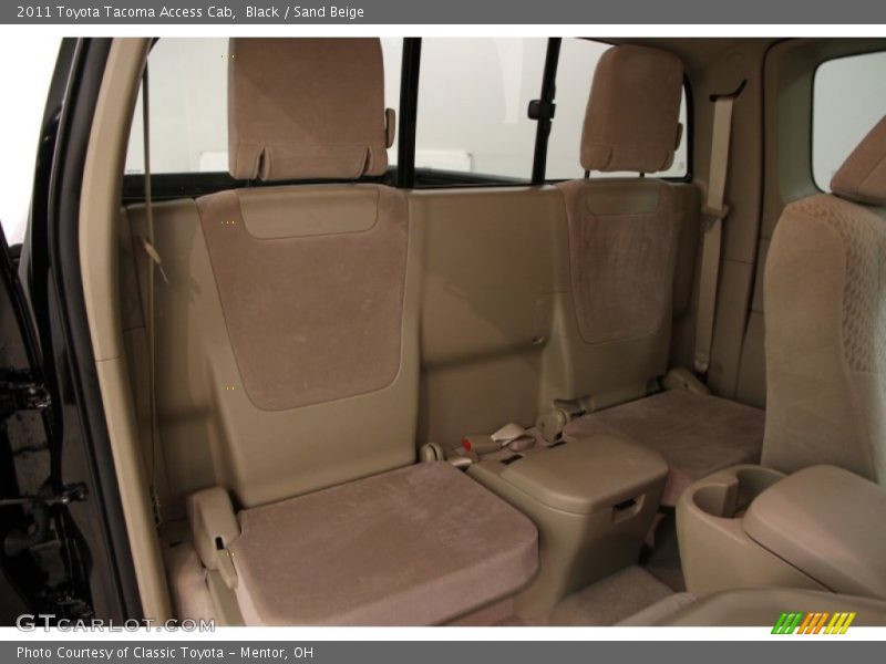 Black / Sand Beige 2011 Toyota Tacoma Access Cab