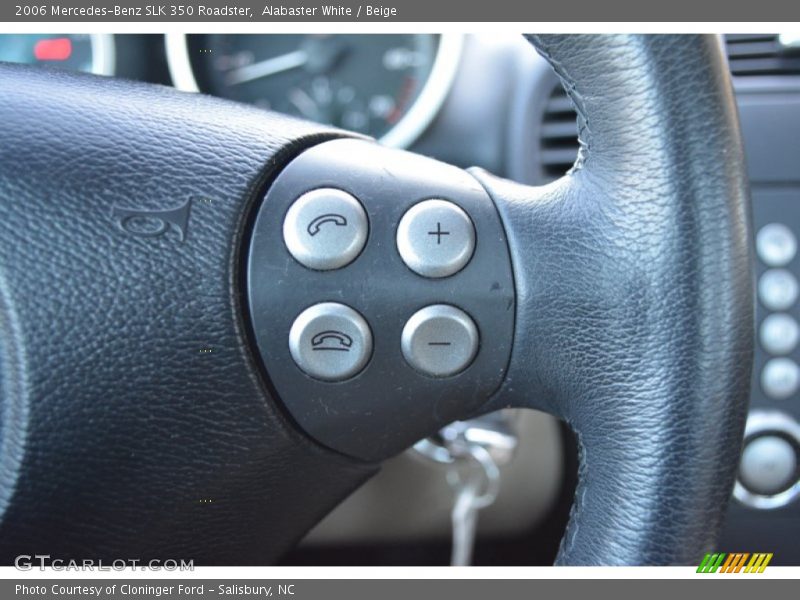Alabaster White / Beige 2006 Mercedes-Benz SLK 350 Roadster