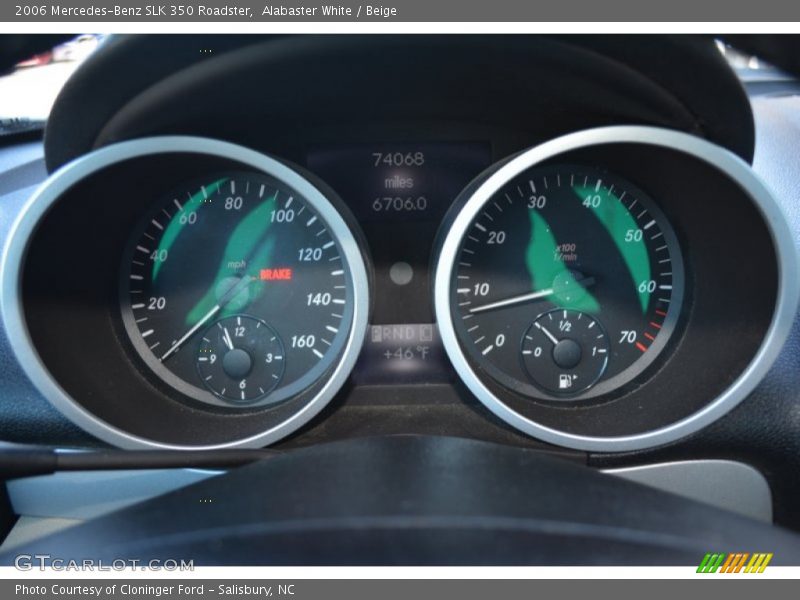 Alabaster White / Beige 2006 Mercedes-Benz SLK 350 Roadster