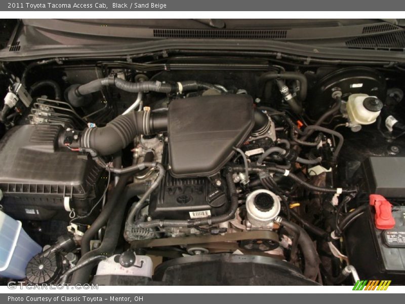 Black / Sand Beige 2011 Toyota Tacoma Access Cab