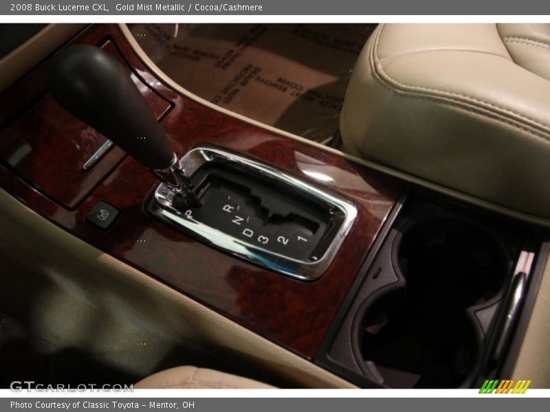 Gold Mist Metallic / Cocoa/Cashmere 2008 Buick Lucerne CXL