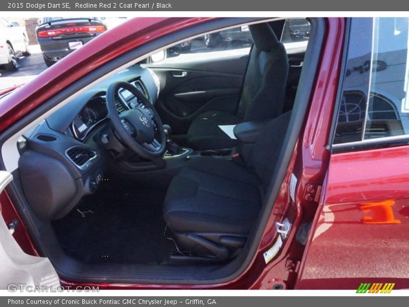 Redline Red 2 Coat Pearl / Black 2015 Dodge Dart SE