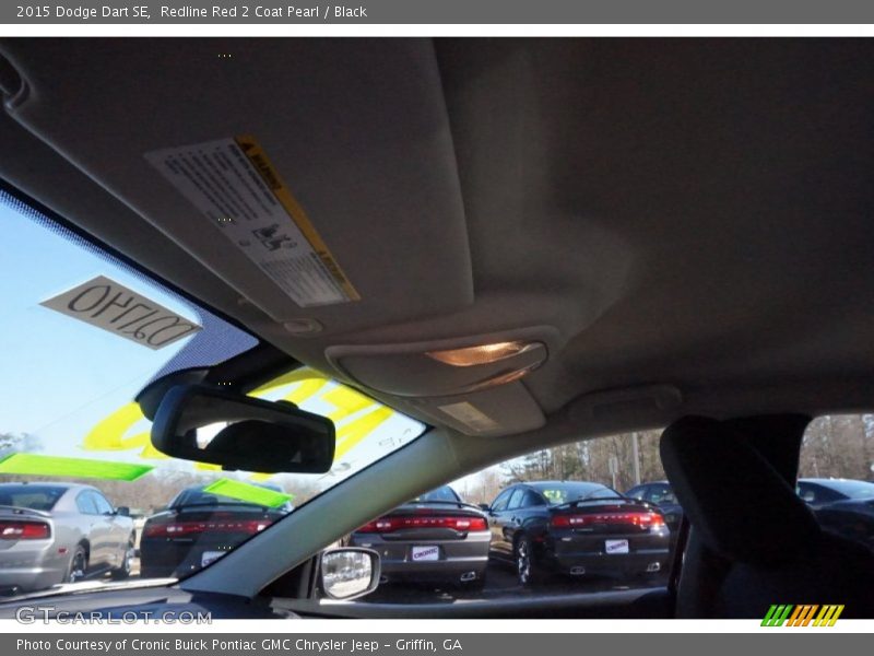 Redline Red 2 Coat Pearl / Black 2015 Dodge Dart SE