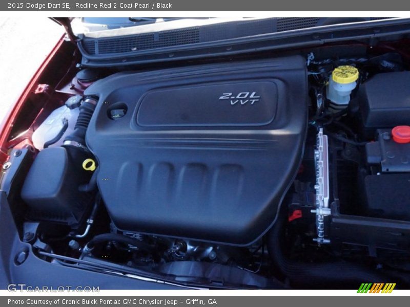 Redline Red 2 Coat Pearl / Black 2015 Dodge Dart SE