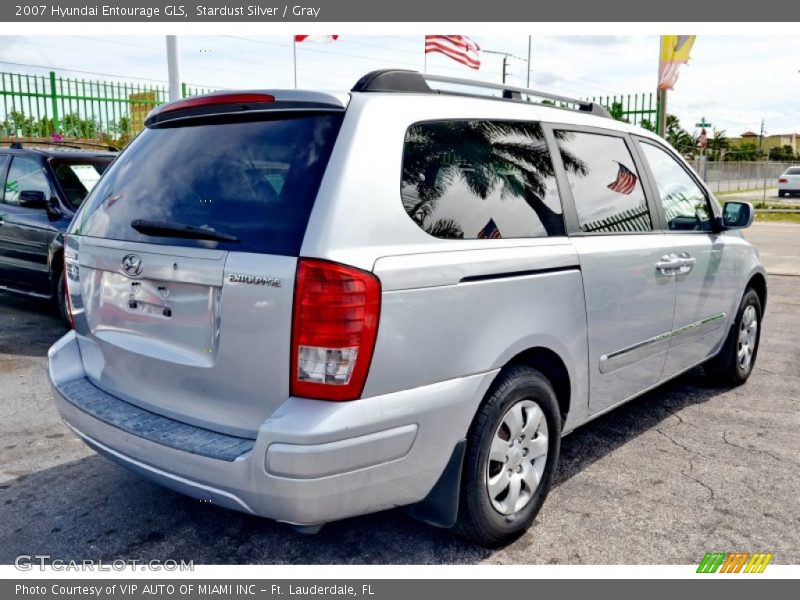 Stardust Silver / Gray 2007 Hyundai Entourage GLS