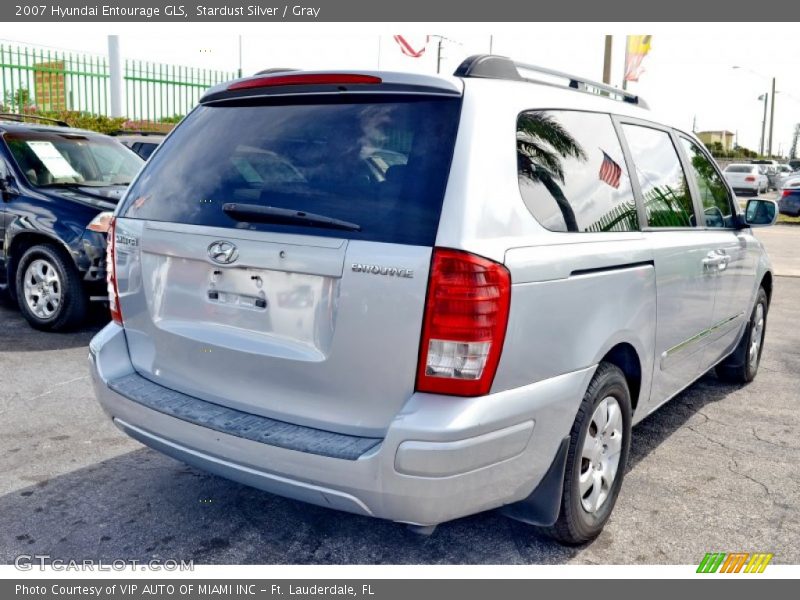 Stardust Silver / Gray 2007 Hyundai Entourage GLS