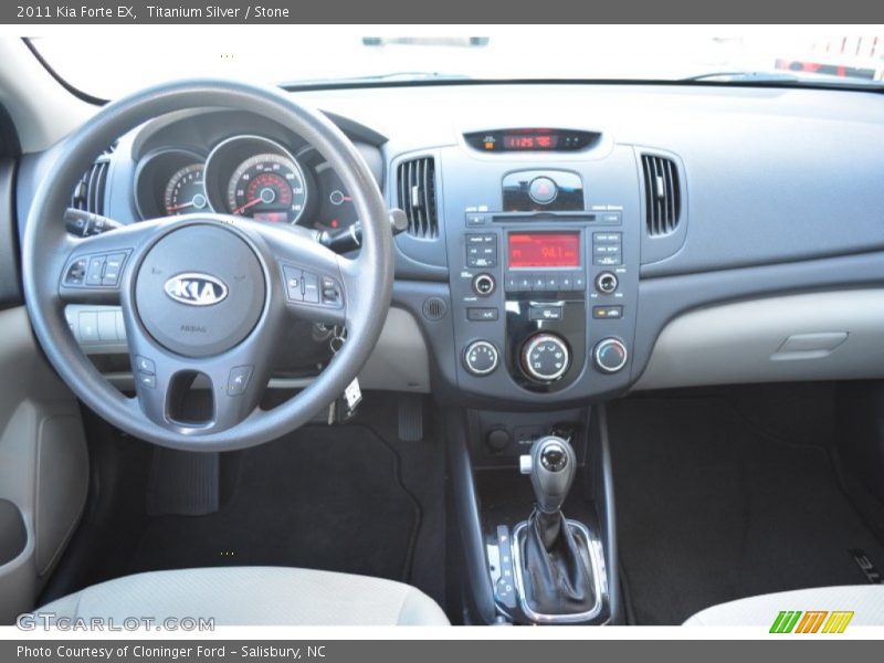 Titanium Silver / Stone 2011 Kia Forte EX